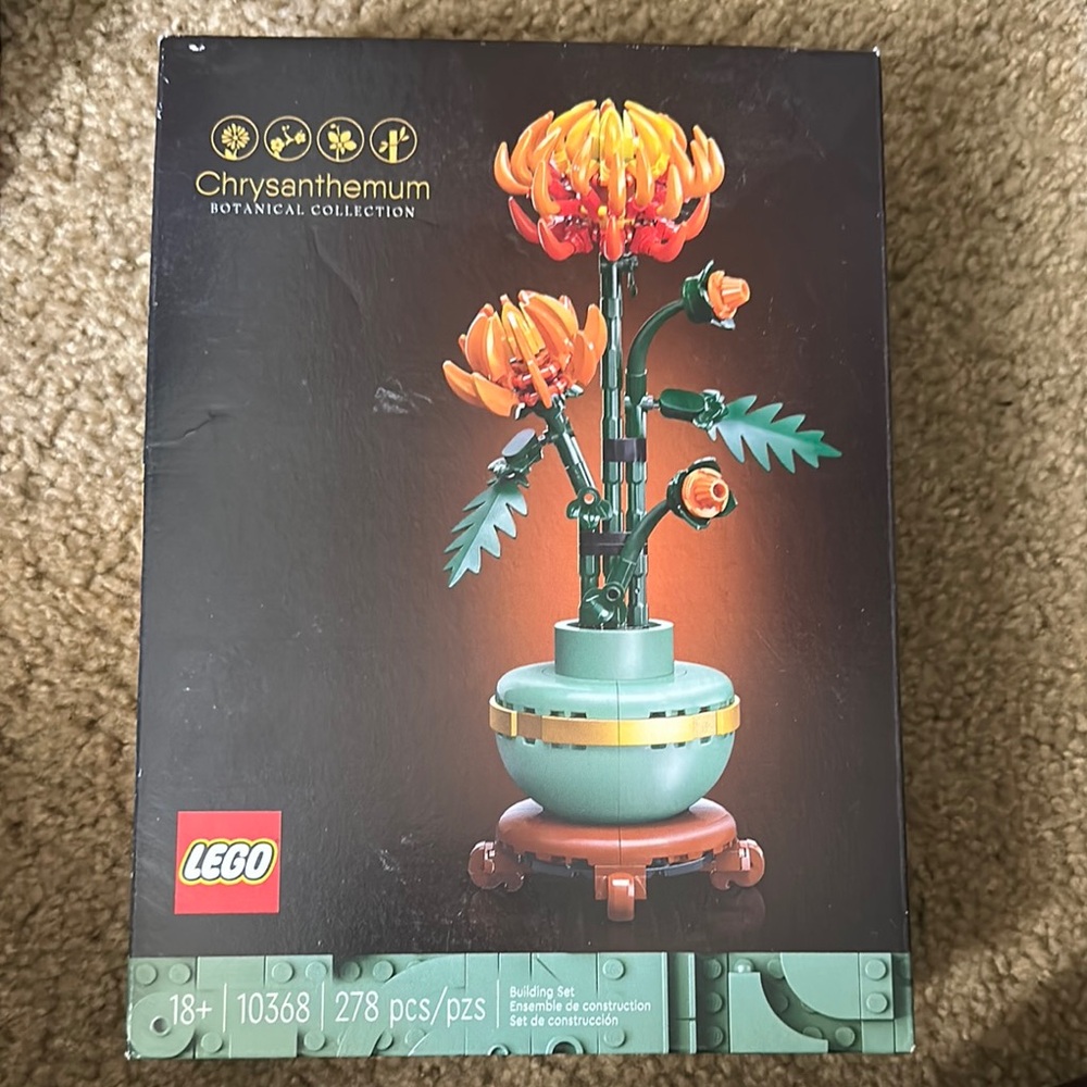 LEGO Botanical Collection Chrysanthemum Set